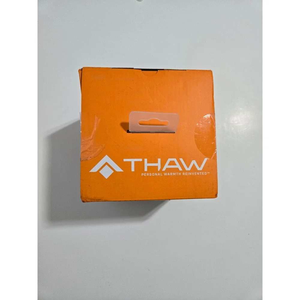 THAW Rechargeable Heated Scarf Black‎ Water Resistant 5000mAh OS